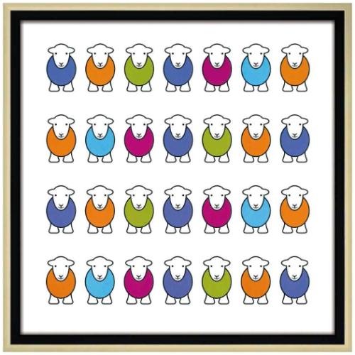 【ポイント10倍 & クーポン！】動物画 ハーディー HERDY ナーサリー ユーパワー HD-05403 ギフト インテリア 取寄品 マシュマロポップ