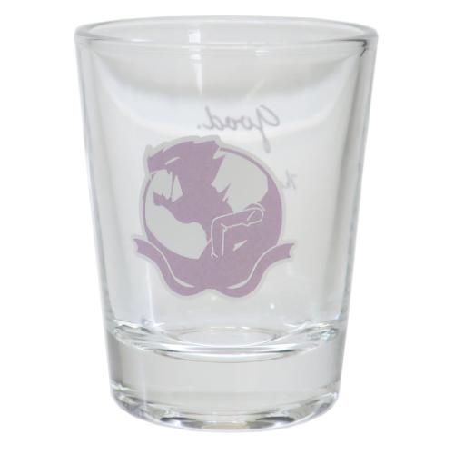 ショットグラス 文豪ストレイドッグス ミニグラス 芥川龍之介 アニモチ マリモクラフト ミニガラスコップ プレゼント マシュマロポップ画像