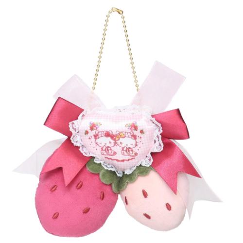 楽天市場】マイメロディ マスコットブローチ 白いちごのティータイム