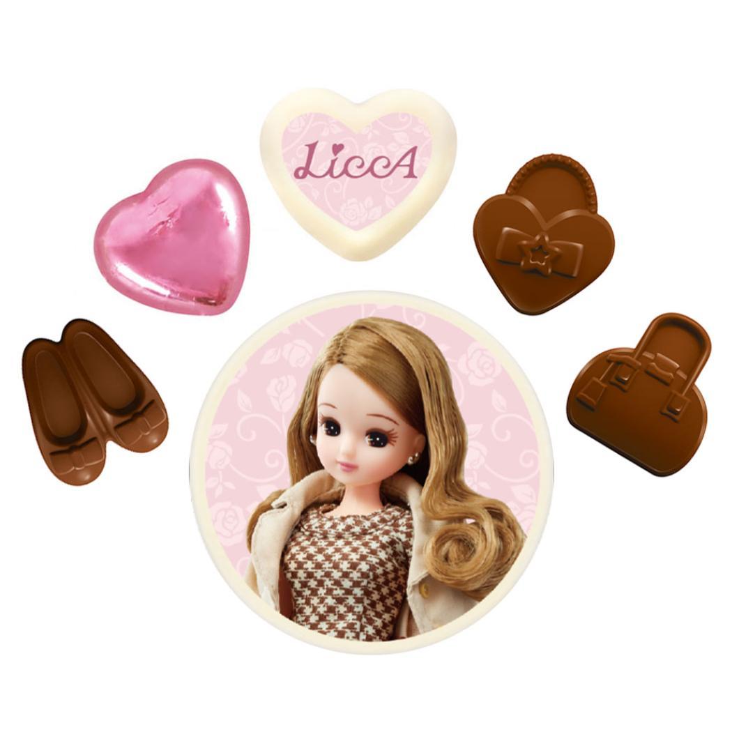ホワイトデー お菓子 リカちゃん ファッション缶 LiccA ハート 