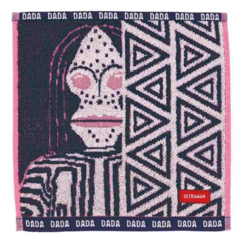 ミニタオル ウルトラマン ジャガードハンカチタオル オーガニックコットン ダダ 特撮ヒーロー バンダイ 汗拭きタオル メール便可 マシュマロポップ画像