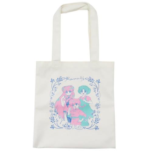 手提げかばん らんま1/2 トートバッグ らんま＆あかね＆シャンプー 高橋留美子 Green Flash サブバッグ アニメメール便可 マシュマロポップ画像