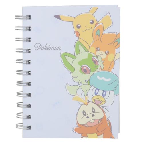 楽天市場】ポケモン リングノート A6 Wリング ノート ピカチュウ