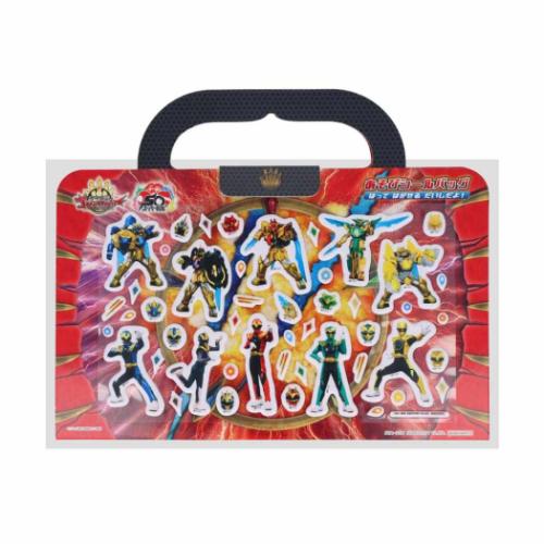 ミニシールセット ナンバーワン戦隊ゴジュウジャー あそびシールバッグ スーパー戦隊シリーズ サンスター文具 子供 男の子 男児 メール便可 マシュマロポップ画像