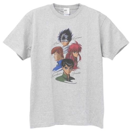 Tシャツ 幽遊白書 T-SHIRTS 名前 少年ジャンプ スモールプラネット 半袖 コレクション雑貨 プレゼント アニメメール便可 マシュマロポップ画像