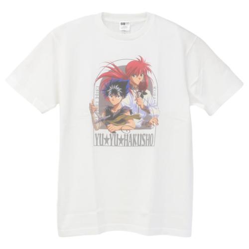 Tシャツ 幽遊白書 T-SHIRTS 飛影と蔵馬 少年ジャンプ スモールプラネット 半袖 コレクション雑貨 プレゼント アニメメール便可 マシュマロポップ画像