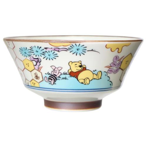 ライスボウル くまのプーさん 古伊万里風 茶碗 ディズニー 三郷陶器 食器 マシュマロポップ画像