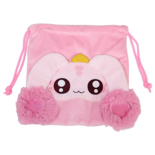 きんちゃく袋 ふたりはプリキュア マックスハート キャラ巾着 ルルン 小物入れ アニメメール便可 マシュマロポップ画像
