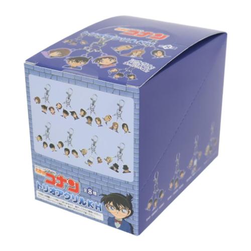 【ポイント10倍 & クーポン！】キーリング 名探偵コナン トリオアクリルキーホルダー 全8種 8個入セット 少年サンデー エスケイジャパン コレクション雑貨 まとめ買い アニメ マシュマロポップ