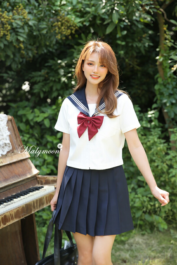 あす楽 セーラー服 半袖 女子高生 制服 セット Jk コスプレ 学生服 コスプレ衣装 ネイビー 紺 ピンク 春 夏 ミニスカ プリーツスカート 高校生 可愛いコスプレ レディース 大人 女性 コスチューム 彩月堂 8816 Rvcconst Com