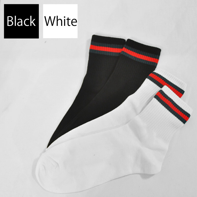 楽天市場 Socks 横ライン メンズ 靴下 ソックス スニーカー グッチカラー くつ下 Mmilly