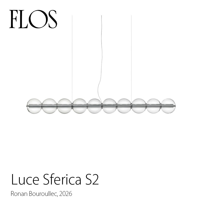7/23発売 FLOS (フロス) ペンダントライト Luce Sferica S2 ルーチェ スフェリカ S2要電気工事 ロナン・ブルレック FLOS正規品mmis 新生活 インテリア|mmis エムエムインテリアスペース