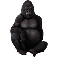 Silver Back Gorilla 送料別途お見積り 「悠然たるゴリラ」 fr090009 mmis 新生活 インテリア