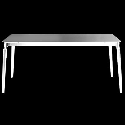 ダイニングテーブル STEEL WOOD TABLE スチールウッドテーブル W1800xD900xH760 ホワイト TV904 受注生産品 mmis 新生活 インテリア