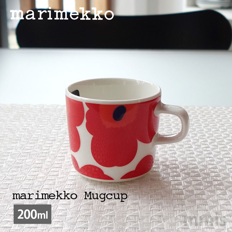 楽天市場】マリメッコ(MARIMEKKO) ILTAVILLI マグ (子牛レッド