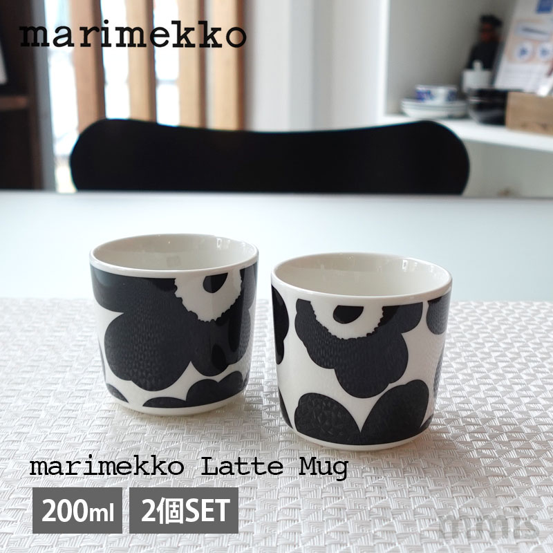 楽天市場】marimekko KANTELEEN KUTSU マグカップ ブラック