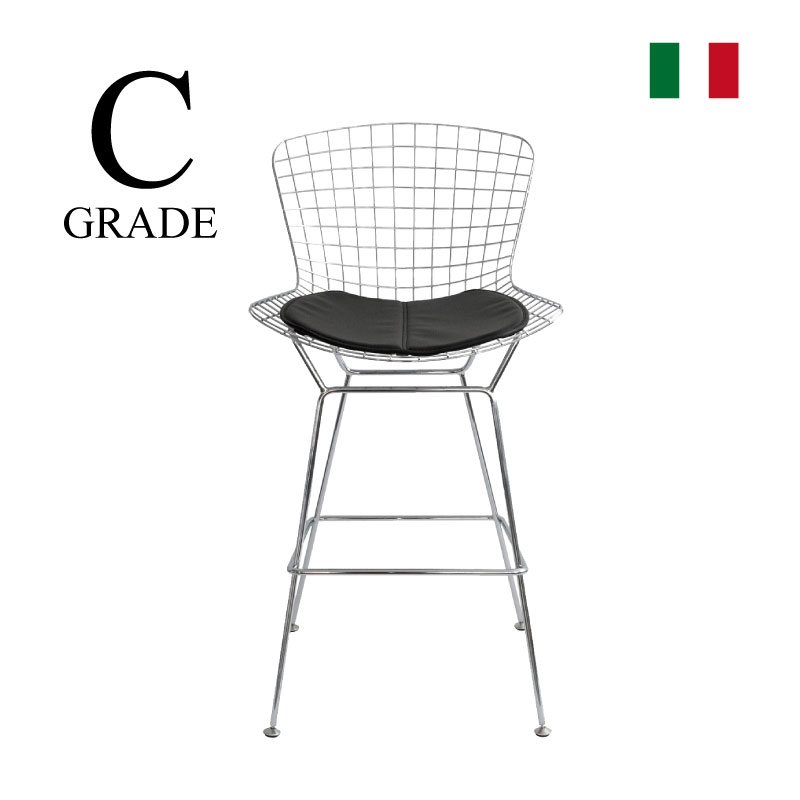ベルトイアハイチェア Cグレード革 Harry Bertoia mmis 新生活 インテリア