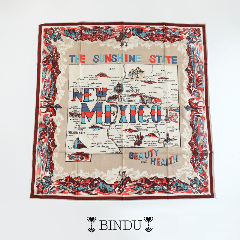 楽天市場】【別注】BINDU / ウエスタン スカーフ BEAMS BOY ビームス