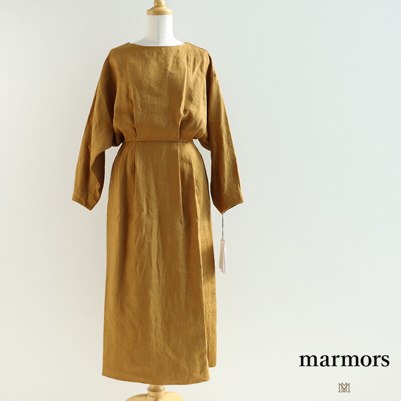 ＼Wonderland／【期間限定 10％OFF】marmors マルモア　tuck ops タックワンピース 0223104019【RCP】