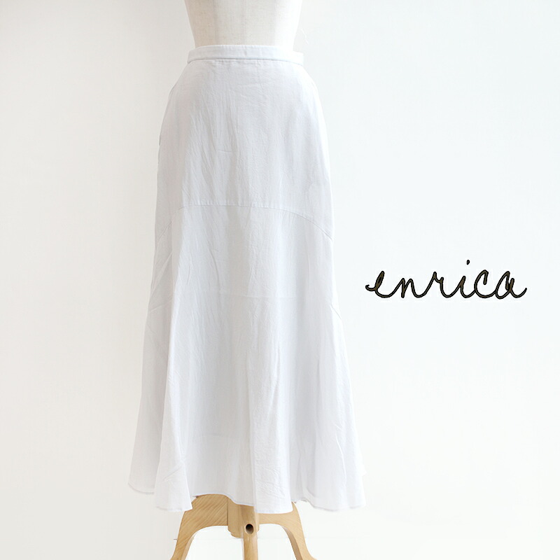 ＼Calne to Calera SALE／【70％OFF】enrica エンリカ　フルレングスマーメードスカート SKIRT 043【RCP】SS｜Mmn　エムエムエヌ