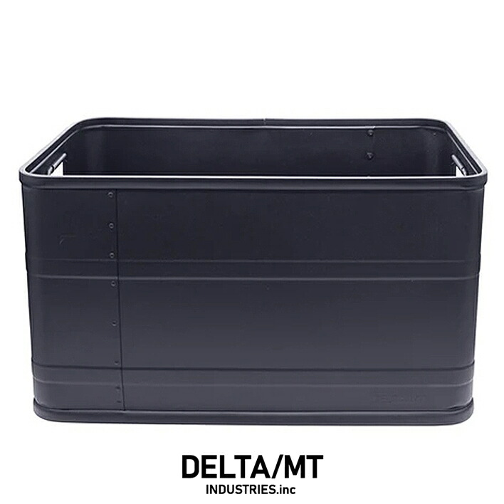 DELTA/MT デルタエムティー　UtilityST 73アルミコンテナ 70L Limited color Black SB-U73BK(ブラック)【RCP】コンテナ・アウトドア・ケース・スタッキング【GEAR/HOME】[sang]｜Mmn　エムエムエヌ