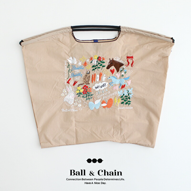 楽天市場】Ball＆Chain ボールアンドチェーン トートバッグ(M) SEKINE