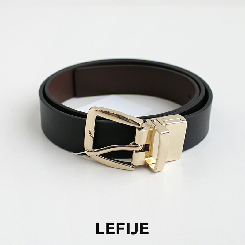 LEFIJE レフィエ　Tresor リバーシブルベルト M5035A 【RCP】