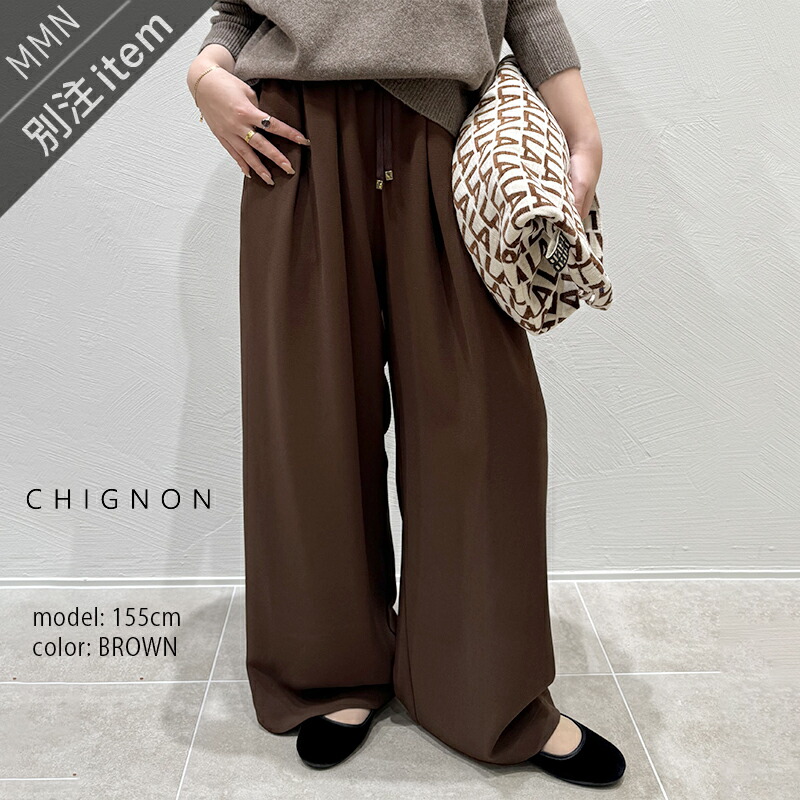 楽天市場】CHIGNON×MMN【別注アイテム】 シニヨン ジョーゼット