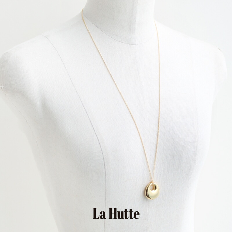 ＼Wonderland／【期間限定 10％OFF】La Hutte ラ ユット　モチーフロングネックレス　54-ACO-EW5【RCP】2025AW　アクセサリー　オケージョン　ギフト　小物　ゴールド