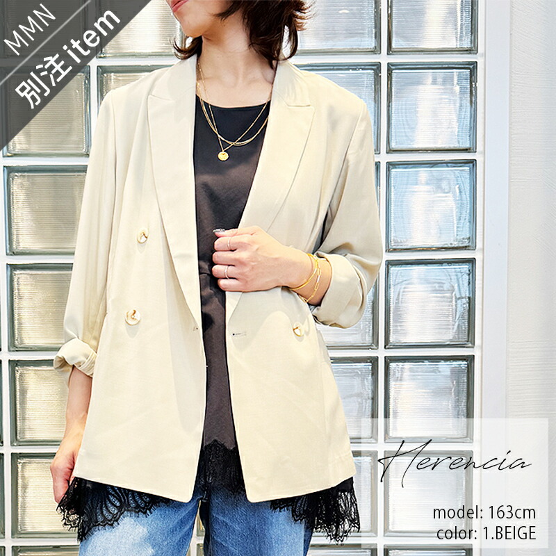 HERENCIA×MMN【別注アイテム】DoubleJacketグレー美品 楽天市場】HERENCIA×MMN【別注アイテム】 ヘレンチア Double Jacket
