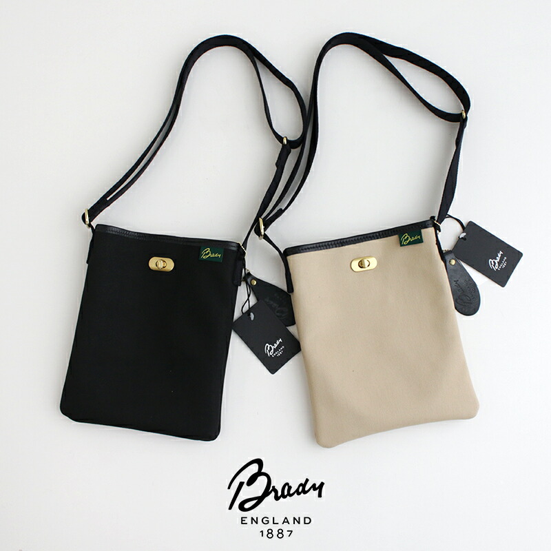 ＼Wonderland／【期間限定 10％OFF】Brady ブレディ LOWCA MEDIUM サコッシュ PR000011774/PR000011775 【RCP】コットン ショルダーバッグ