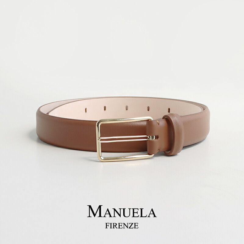chaos マニュエラベルト ゴールドバックル MANUELA マヌエラ ベルト レディース レザー ゴールドバックル