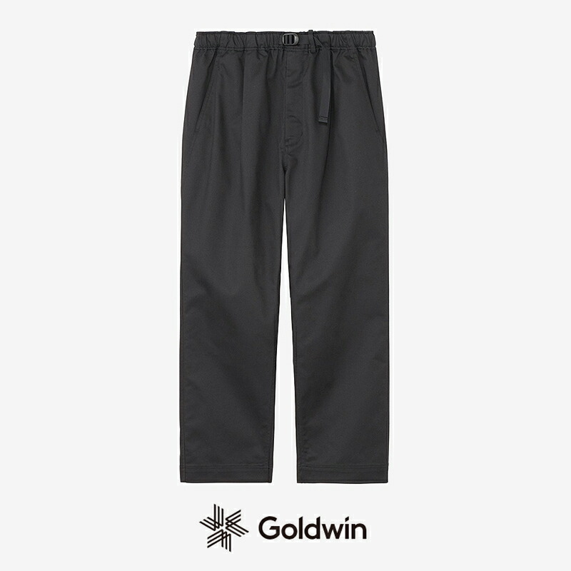 GOLDWIN ゴールドウィン TWILL EASY PANTS ツイルイージーパンツ(ユニセックス) GL74354 【RCP】 2024AW|Mmn エムエムエヌ