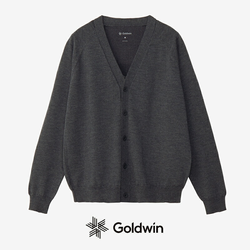 GOLDWIN ゴールドウィン RE-OPTIMUM WOOL LOUNGE CARDIGAN リオプティマムウールラウンジカーディガン（C3fit／ユニ一発やる） GC45307【RCP】ユニ一発やる スウェーター ジレー