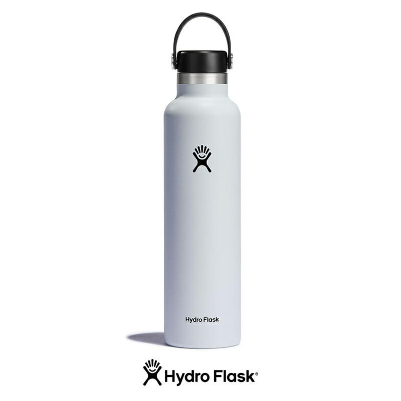 HYDRO FLASK ハイドロフラスク　HYDRATION 24OZ STANDARD MOUTH ハイドレーションスタンダード 8900130 (キャップBK)【RCP】ボトル 水筒 マグボトル
