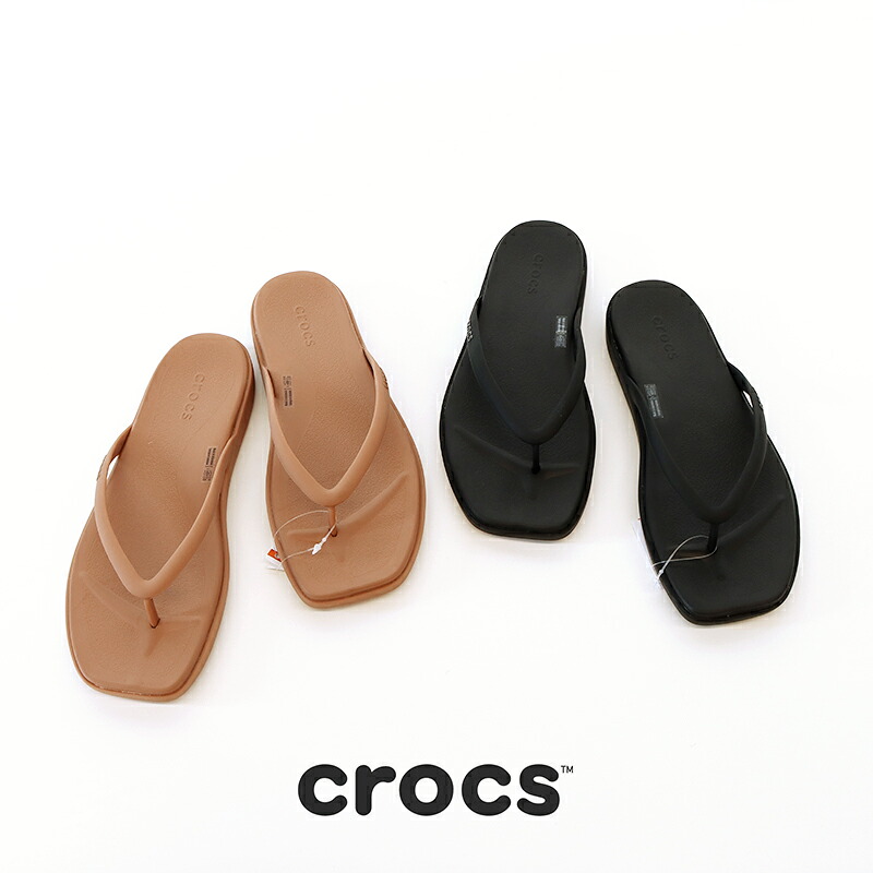 【楽天市場】crocs クロックス MIAMI FLIP マイアミ フリップ 211435-001/211435-2JJ【RCP】SS ...