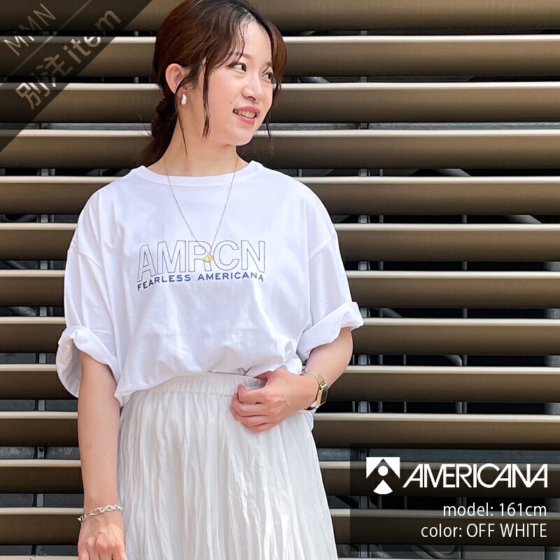 楽天市場】AMERICANA×MMN【別注アイテム】 アメリカーナ 