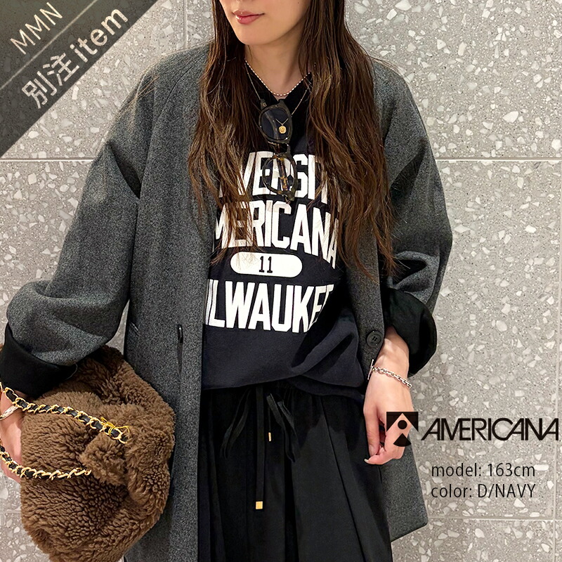 楽天市場】AMERICANA×MMN【別注アイテム】 アメリカーナ ロゴ