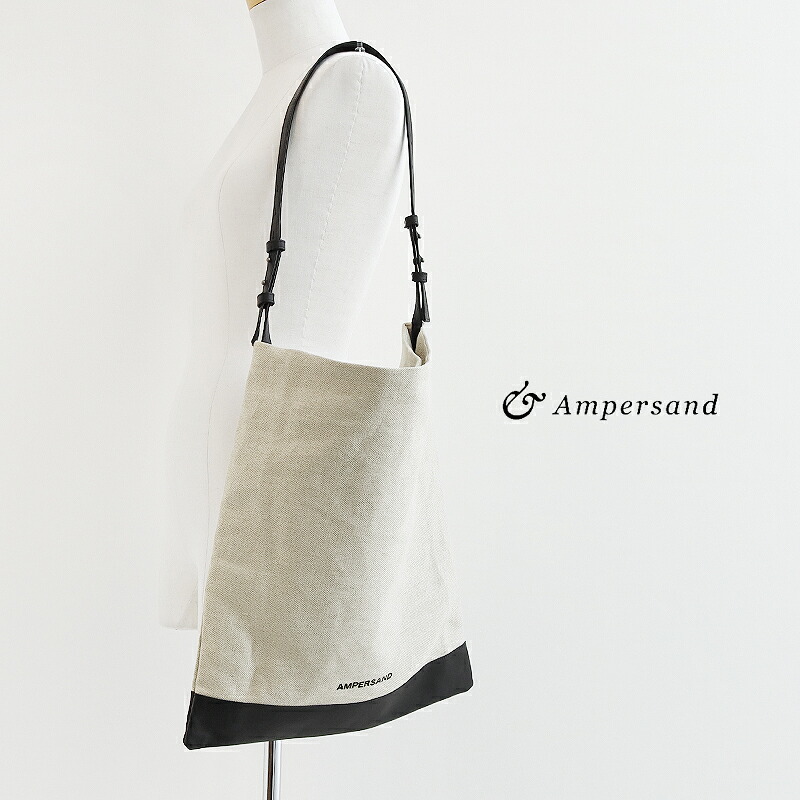 ＼Wonderland／【期間限定 10％OFF】Ampersand アンパサンド　LINEN FLAT BAG リネンフラットバッグ AP26-S01【RCP】
