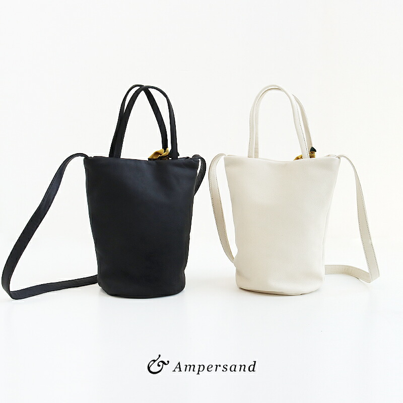 楽天市場】Ampersand アンパサンド 2WAY WP LEATHER TOTE BAG M