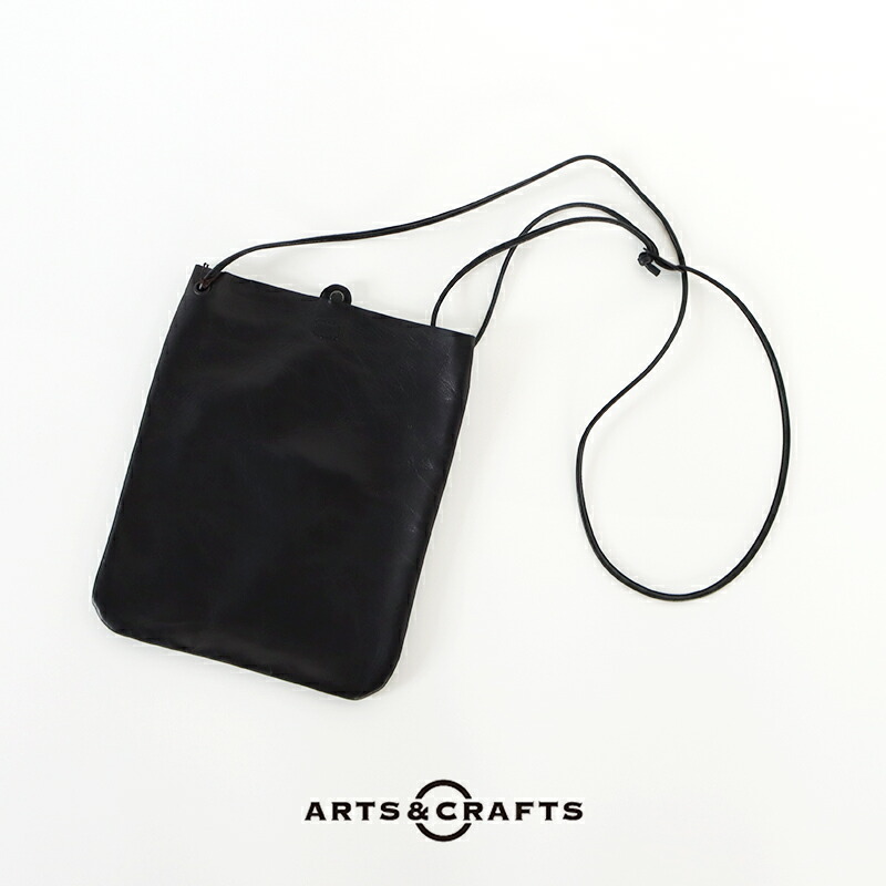 ARTS&CRAFTS アーツアンドクラフツ　HORSE LEATHER/FLAT SHOULDER L ホースレザーフラットショルダーL 11049041100【RCP】馬革 鞄 バッグ｜Mmn　エムエムエヌ