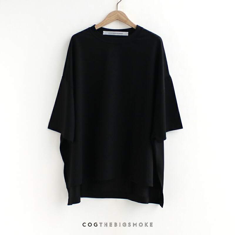 コグザビッグスモーク★ビッグシルエットカットソー BOWIE T-SHIRT 白 COGTHEBIGSMOKE / BOWIE T-SHIRT (White)