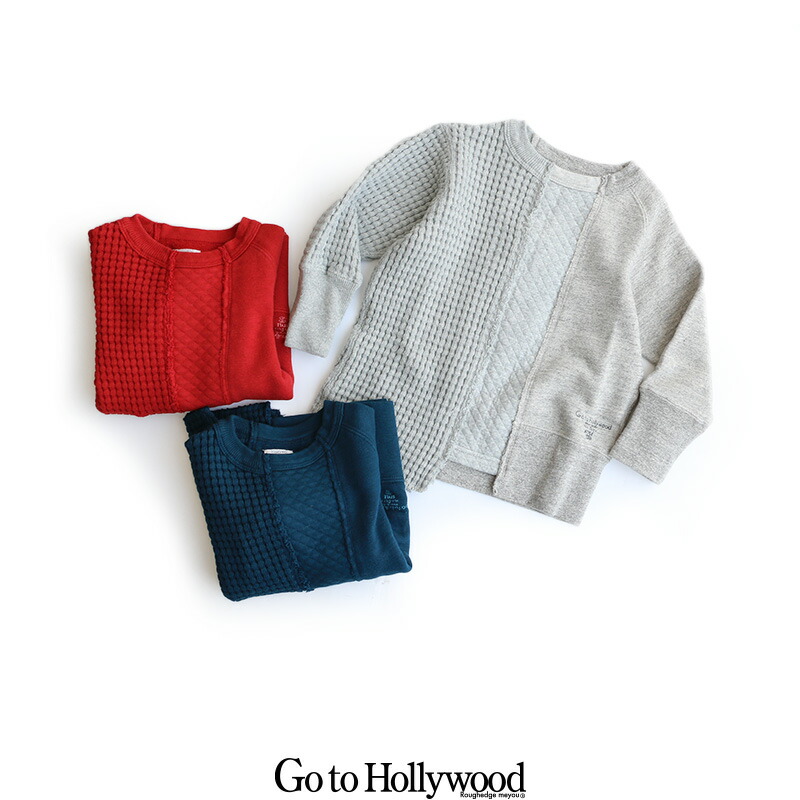 人気のファッションブランド Kids Go To Hollywood ゴートゥーハリウッド 裏毛リメイクスウェットプルオーバー Rcp Www Bokenjima Jp