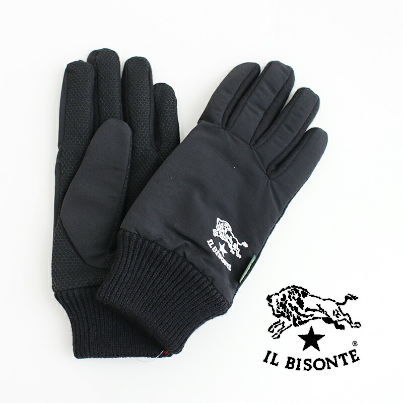 楽天市場】IL BISONTE イルビゾンテ COMBI LETHER GLOVES