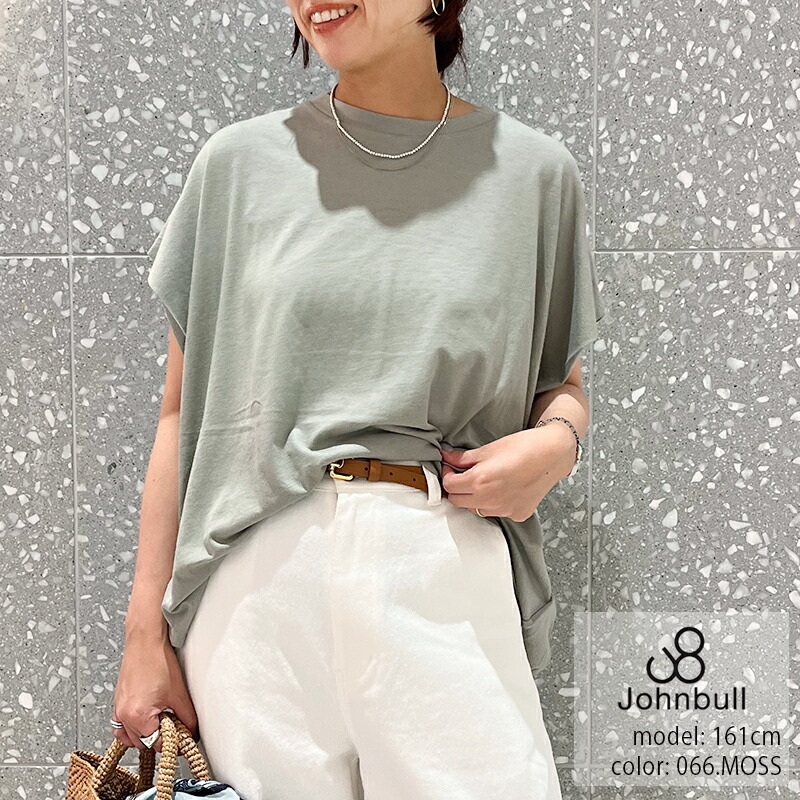 Johnbull ジョンブル　フレンチスリーブTシャツ JL252C03 【RCP】 2025SS プルオーバー カットソー