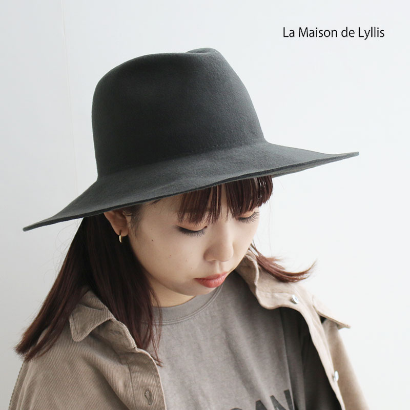 ＼Wonderland／【期間限定 10％OFF】La Maison de Lyllis ラ メゾンドリリス　ウールハット 2203034【RCP】