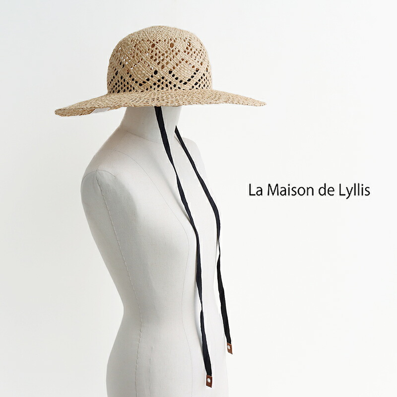 La Maison de Lyllis ラ 住み家 ド リリス CAPEE キャペリンハット 2261039【RCP】2026SS 鳥打ち帽 かんかん帽