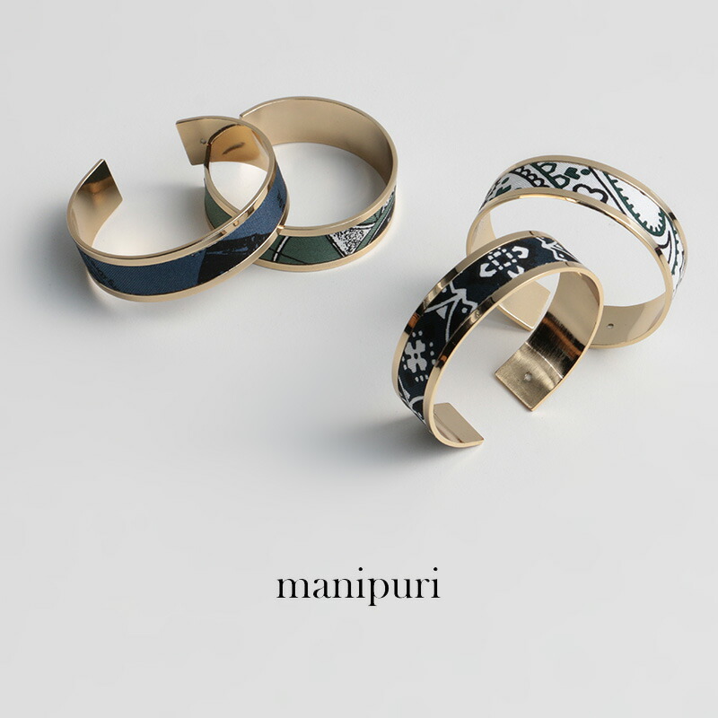 ＼Wonderland／【期間限定 10％OFF】manipuri マニプリ シルクスカーフブレスレット BR15 MEDIUM【RCP】