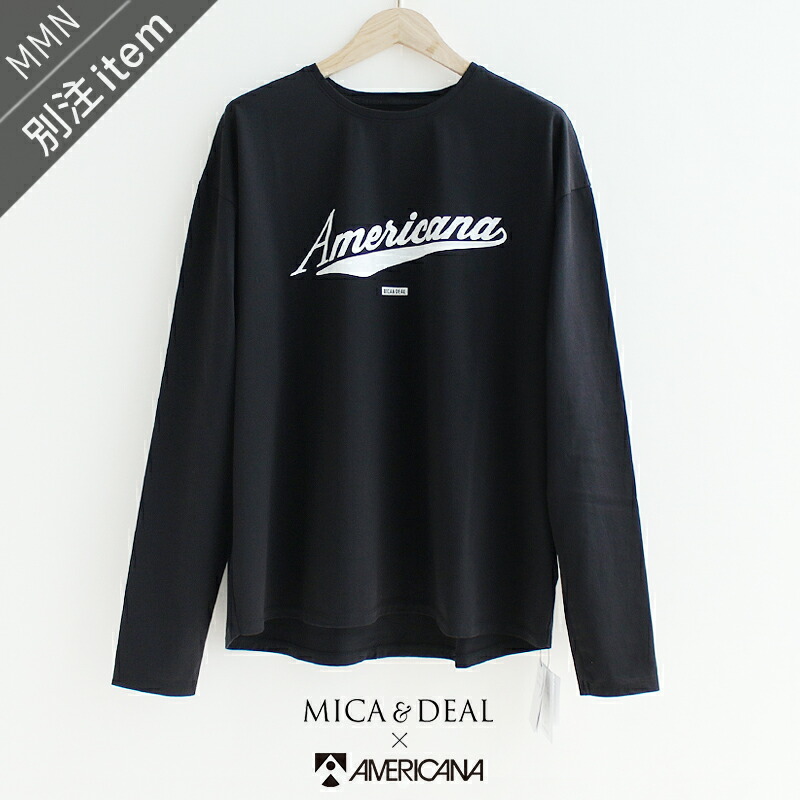 楽天市場】AMERICANA×MMN【別注アイテム】 アメリカーナ AMERICANAロゴ