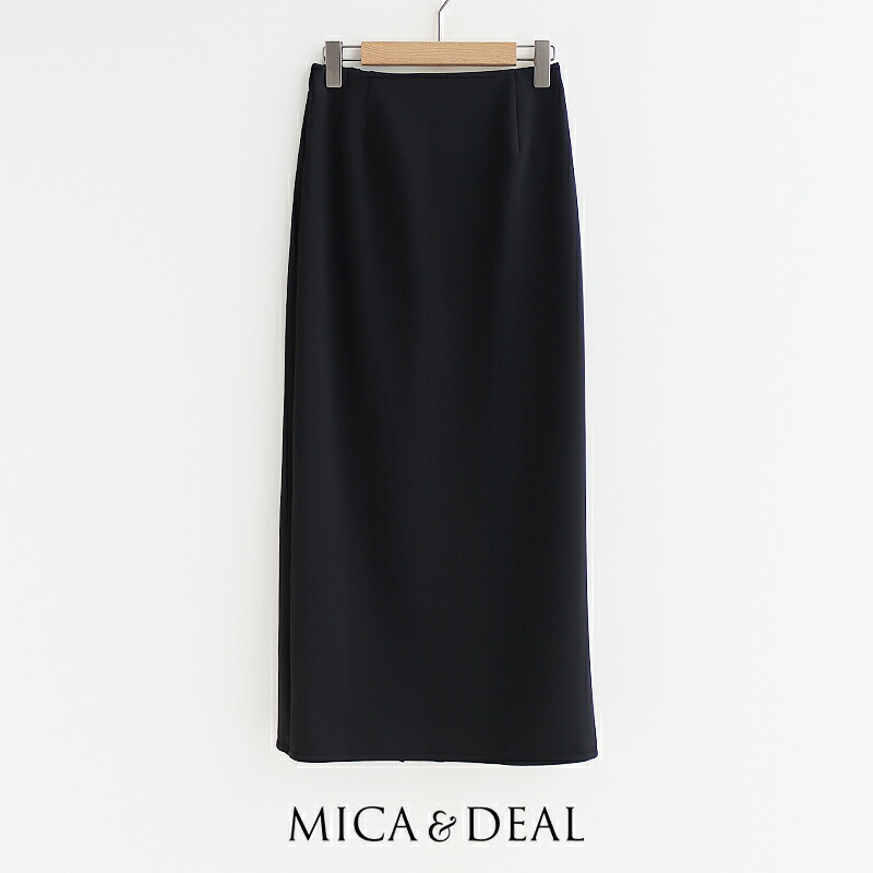 MICA\u0026DEAL マイカアンドディール I LINE SKIRT I伝達ルートスコート 0126102017【RCP】2026SS ボトムス ジャージータイトスカート